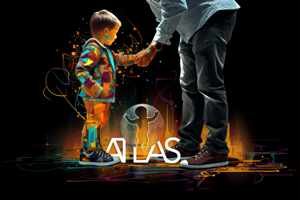 Aaron and his son Atlas