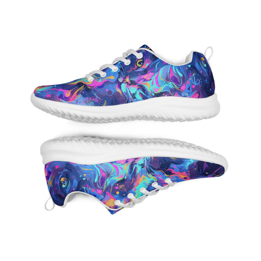Disco Kitty Kicks - white sole, front view