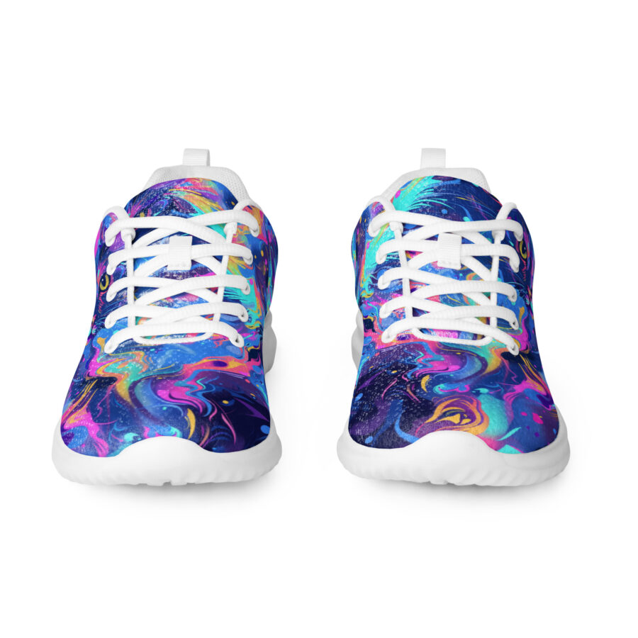 Disco Kitty Kicks - white sole, front view