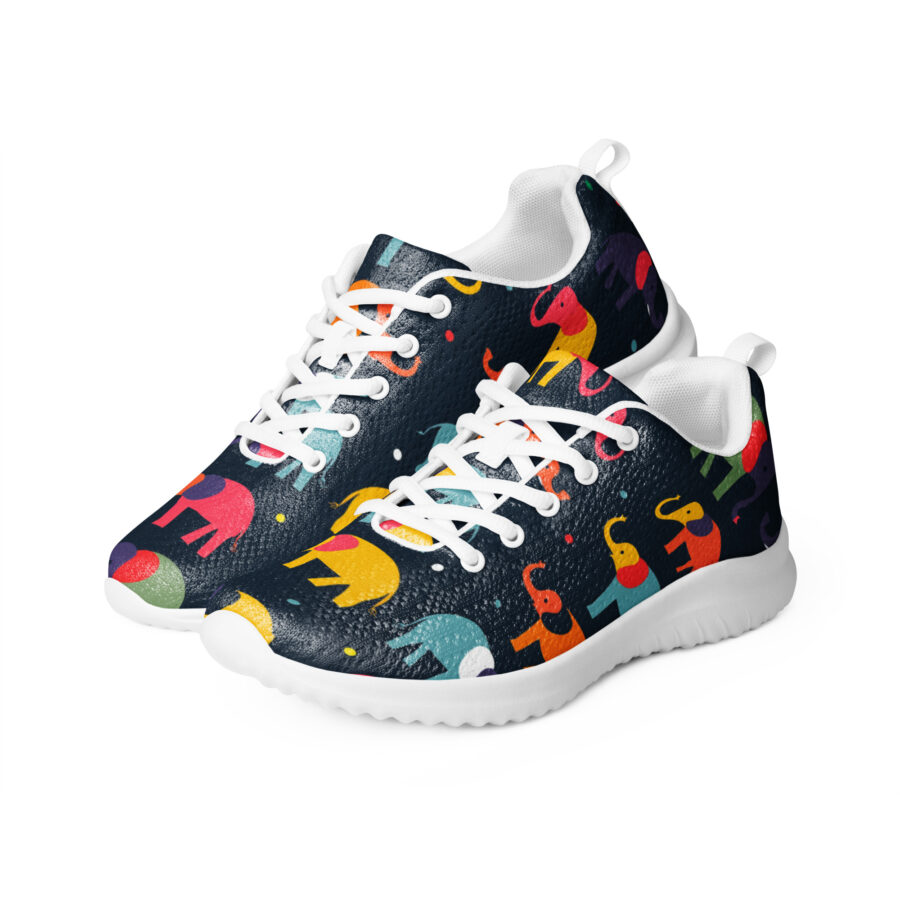 Elephants Kicks - white sole, left front view