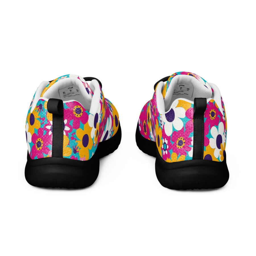 Hippie Kicks - black sole, back view