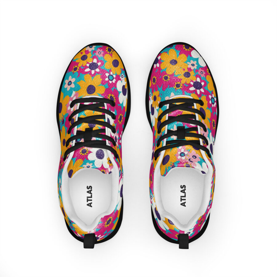 Hippie Kicks - black sole, front view