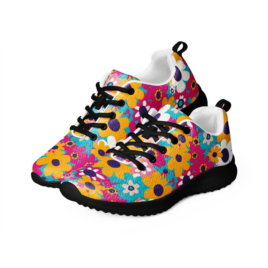Hippie Kicks - black sole, left front view