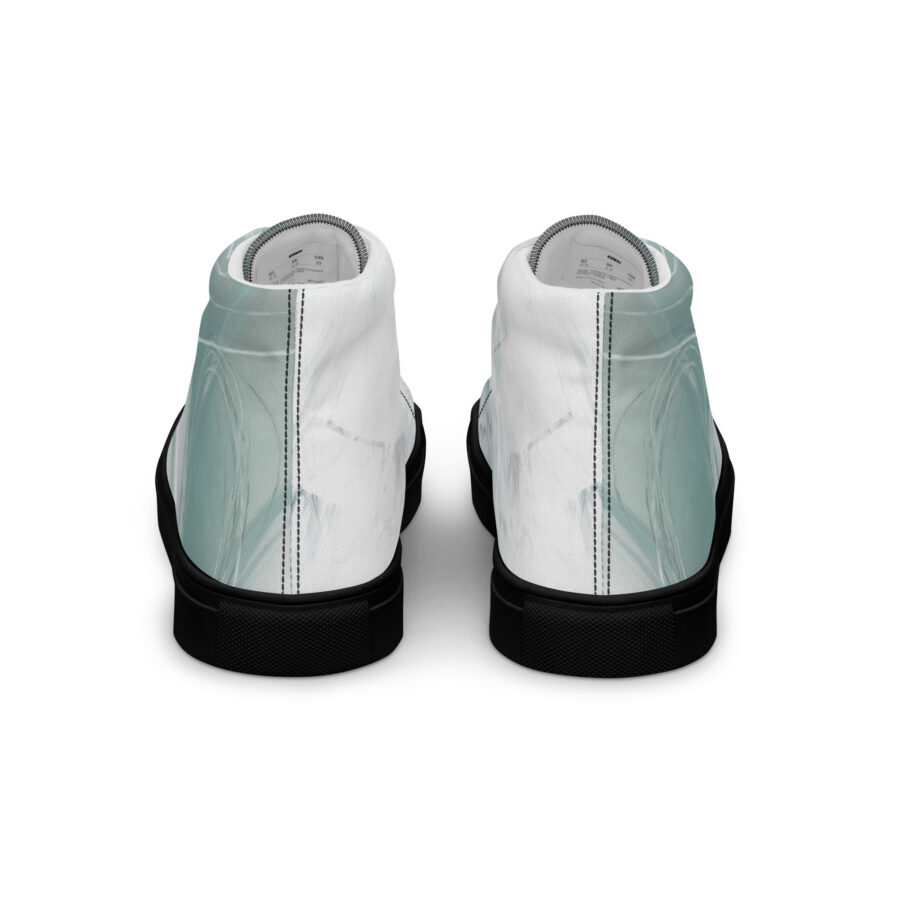 Phoenix Highs - black sole, back view
