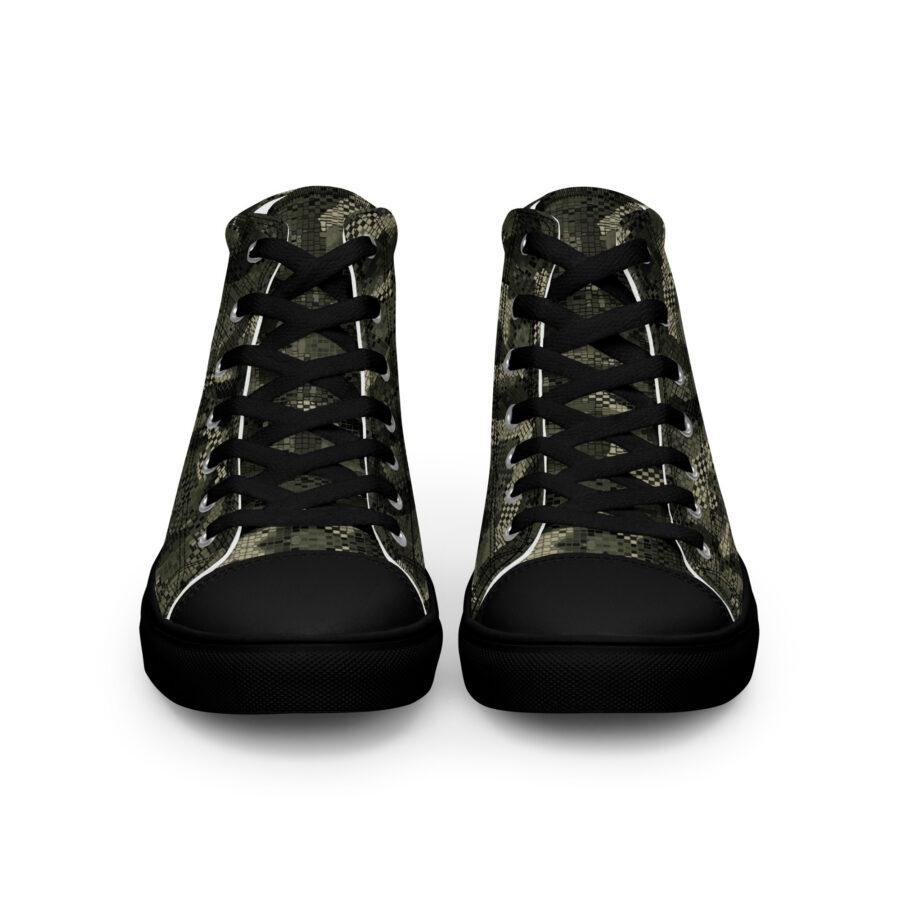 Digital Snake Highs - black sole, front view