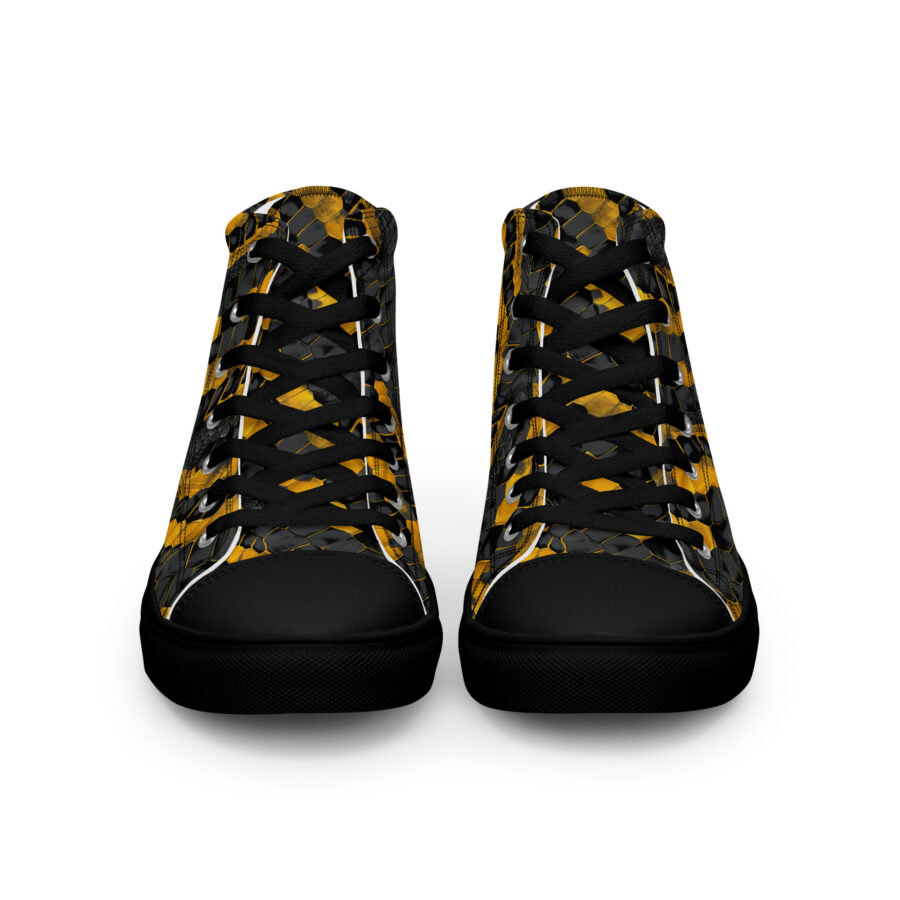 Serpent Highs - black sole, front view