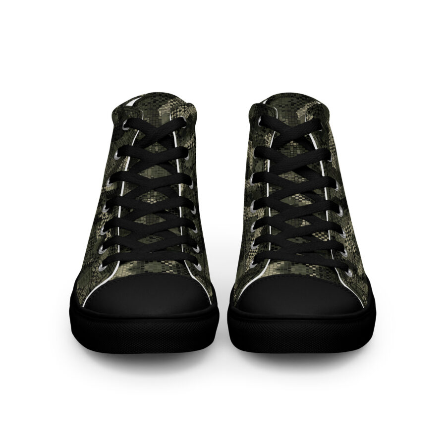 Digital Snake Highs - black sole, front view