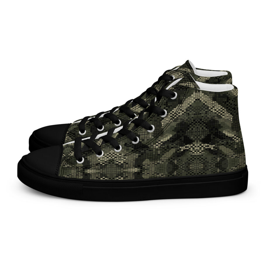 Digital Snake Highs - black sole, left view