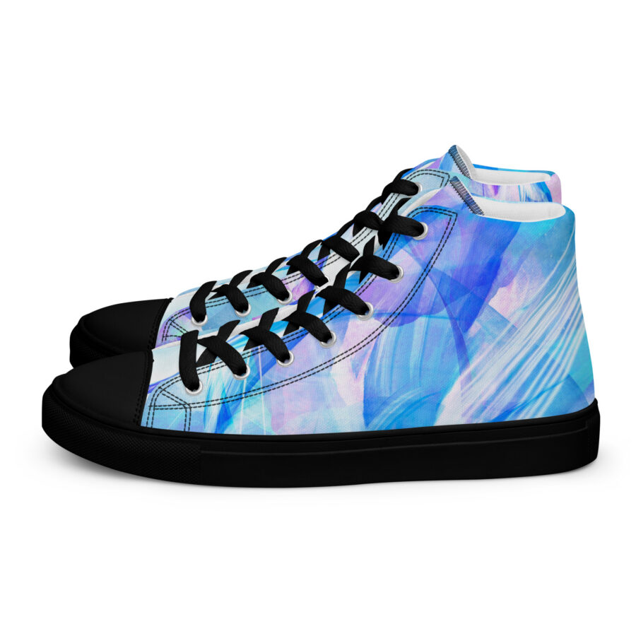 Revival Highs - black sole, left view