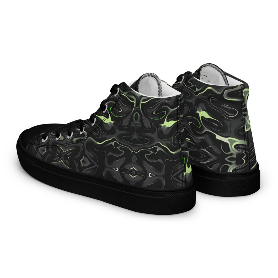 Radioactive Highs - black sole, left back view