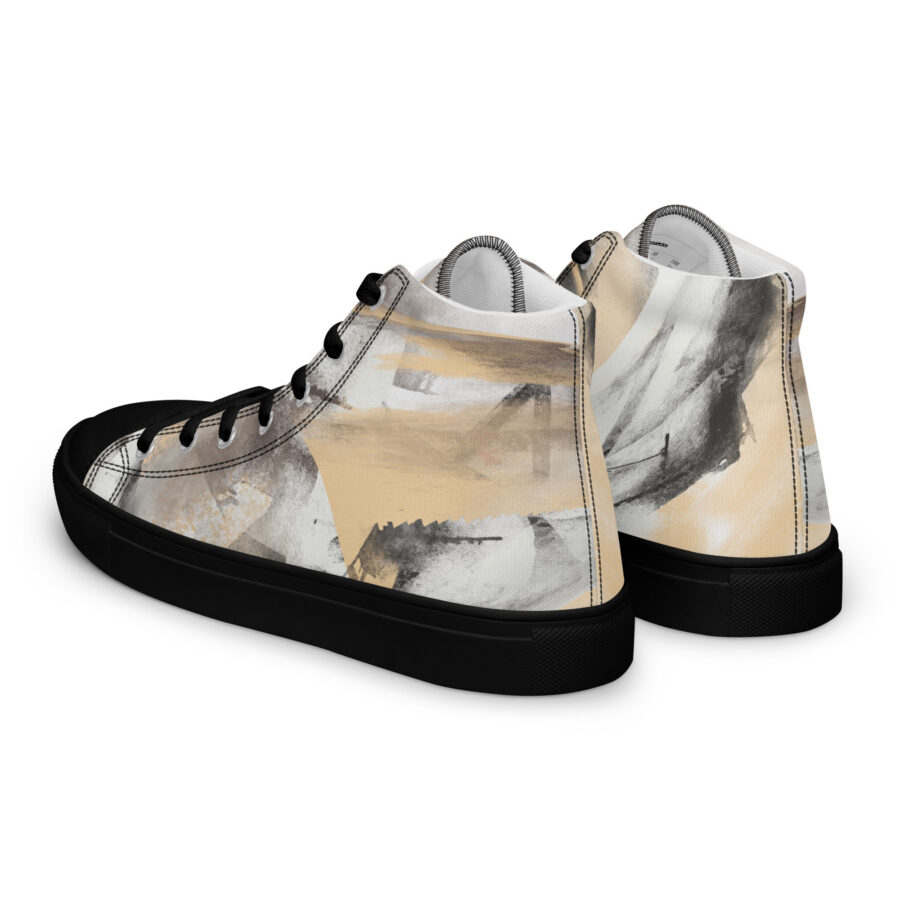 Dune Art Soles - black sole, left back view