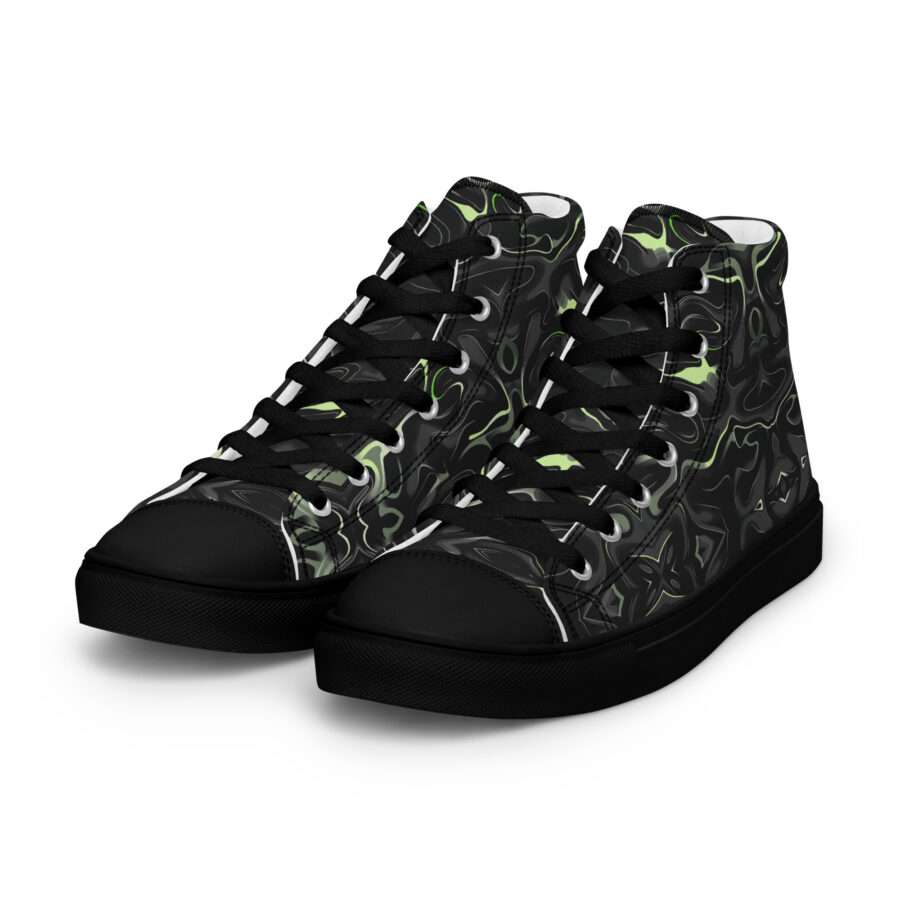 Radioactive Highs - black sole, left front view