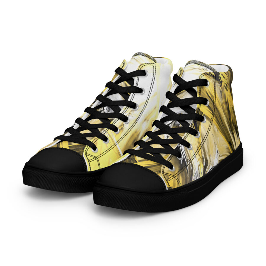 Dandelion Art Soles - black sole, left front view