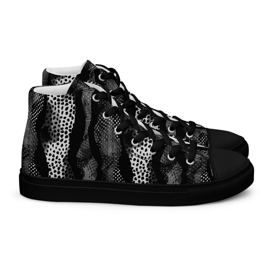 Digital Cheetah Highs - black sole, right view