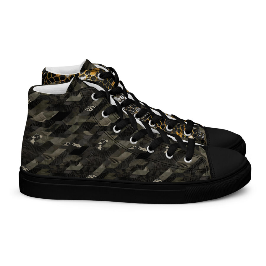 Snake King Highs - black sole, right view
