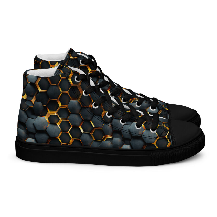 Royal Bee Highs - black sole, right view