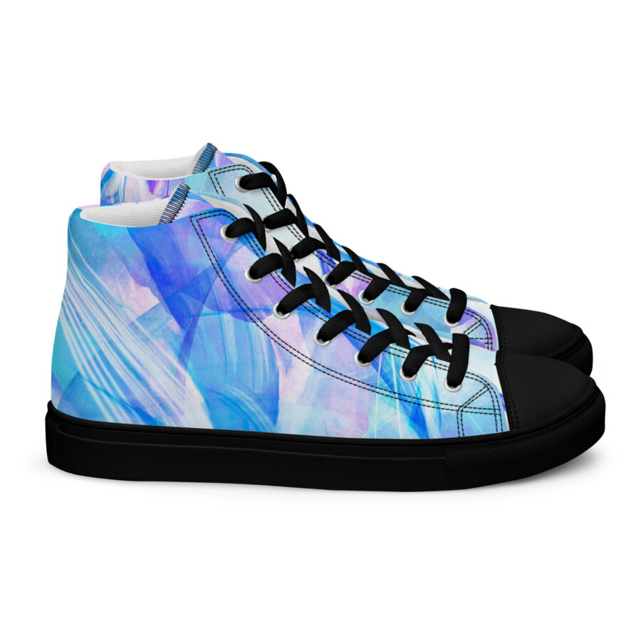 Revival Highs - black sole, right view