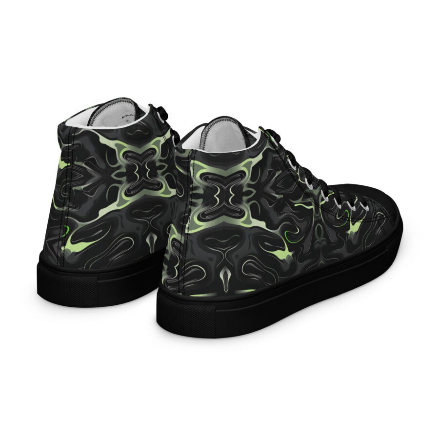 Radioactive Highs - black sole, right back view