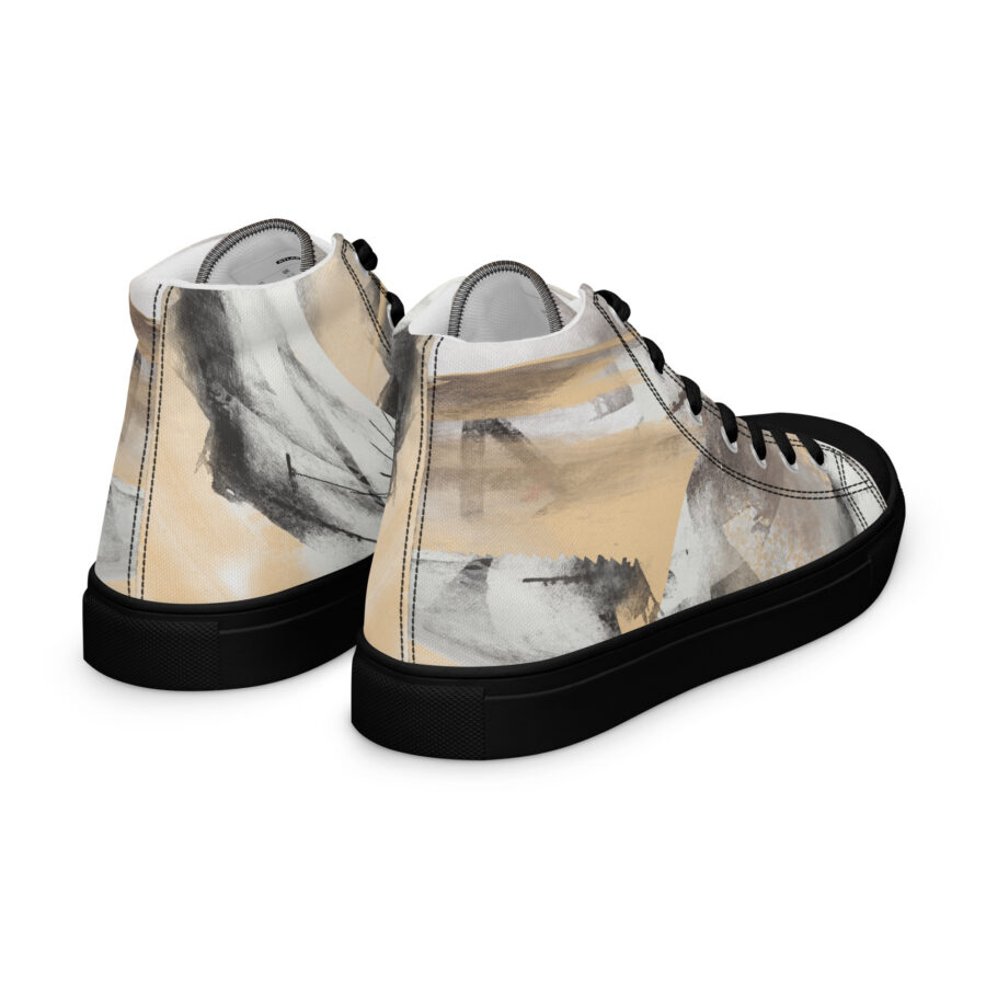 Dune Art Soles - black sole, right back view