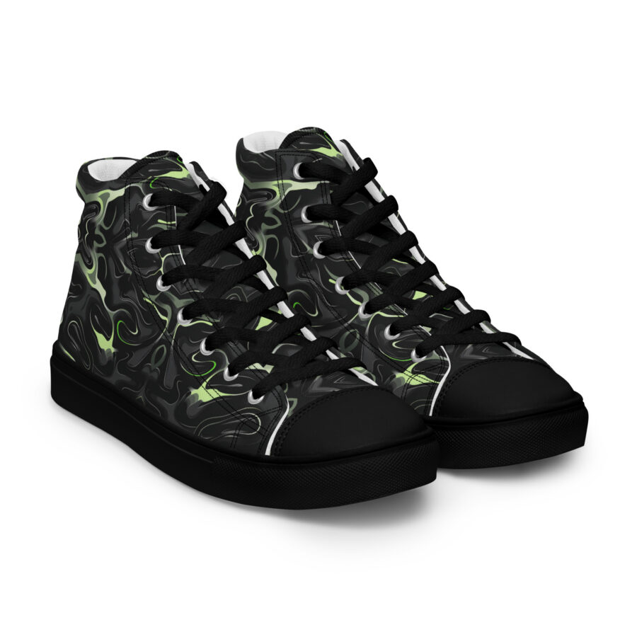 Radioactive Highs - black sole, right front view