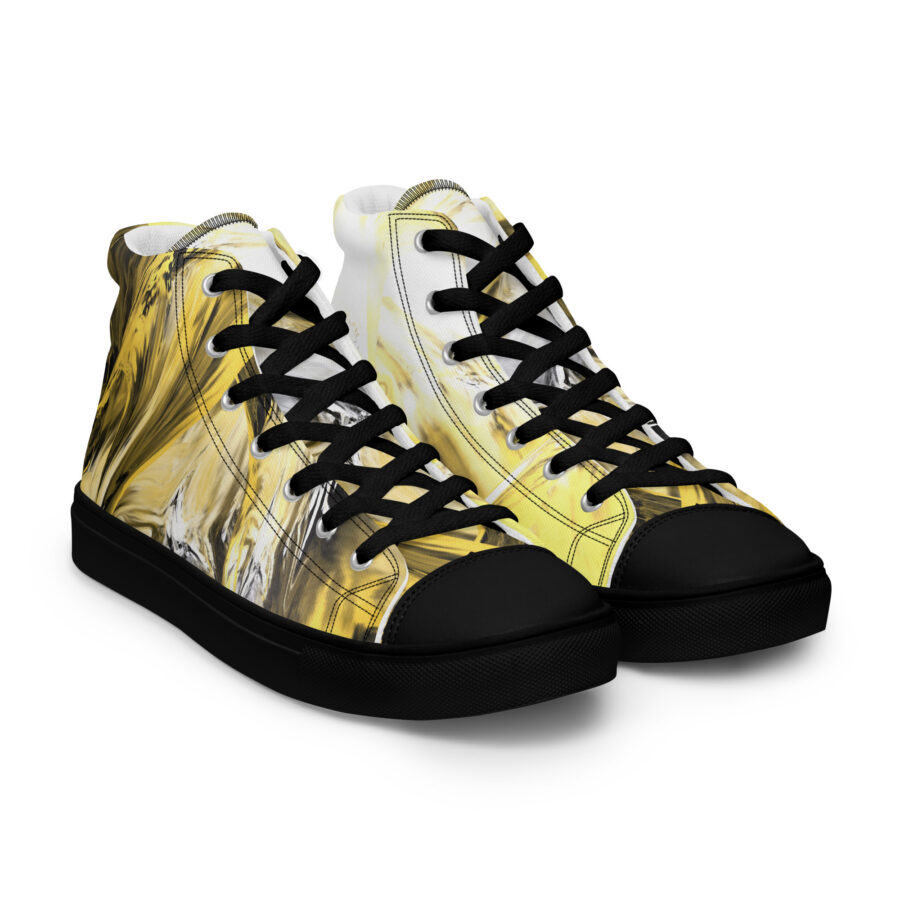 Dandelion Art Soles - black sole, right front view