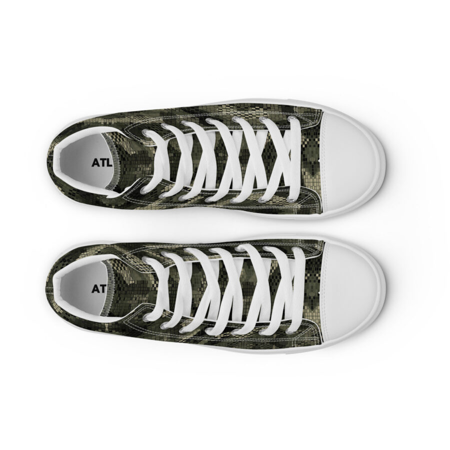 Digital Snake Highs - white sole, front 2 view