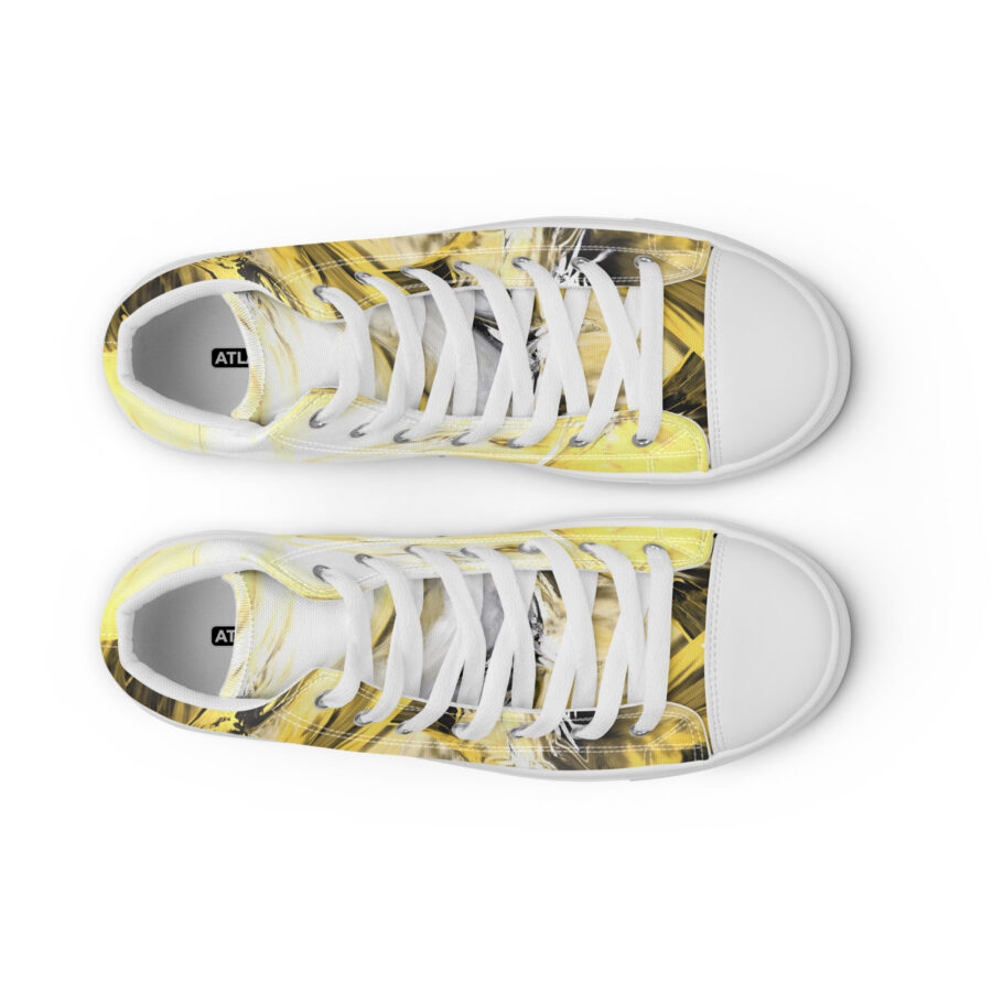 Dandelion Art Soles - white sole, front 2 view