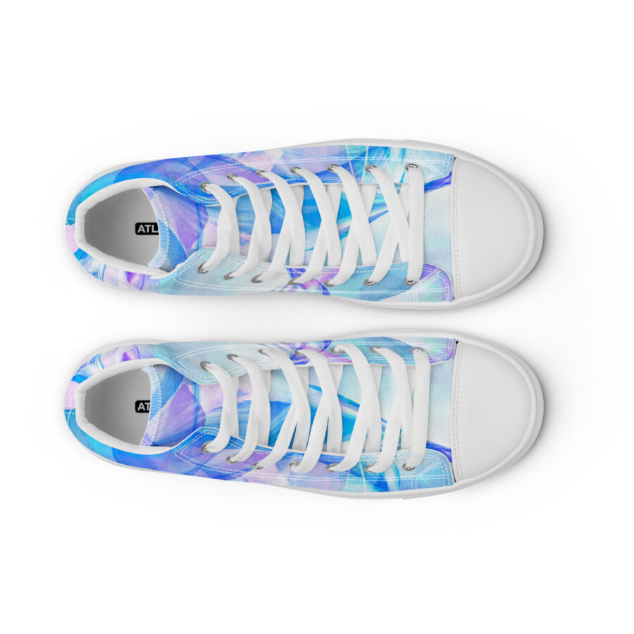 Revival Highs - white sole, front 2 view