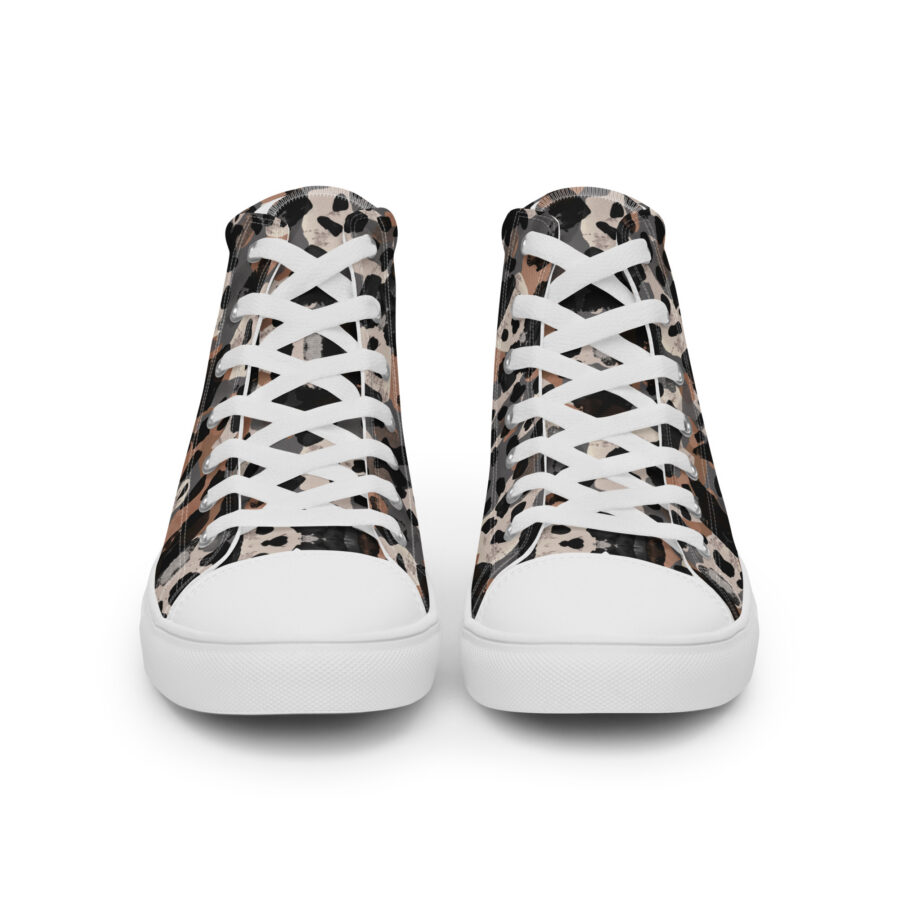 Cheeta' Highs - white sole, front view