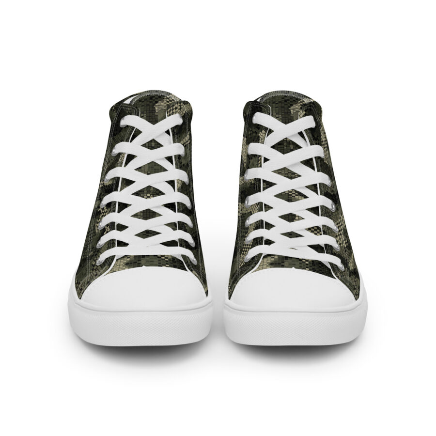 Digital Snake Highs - white sole, front view