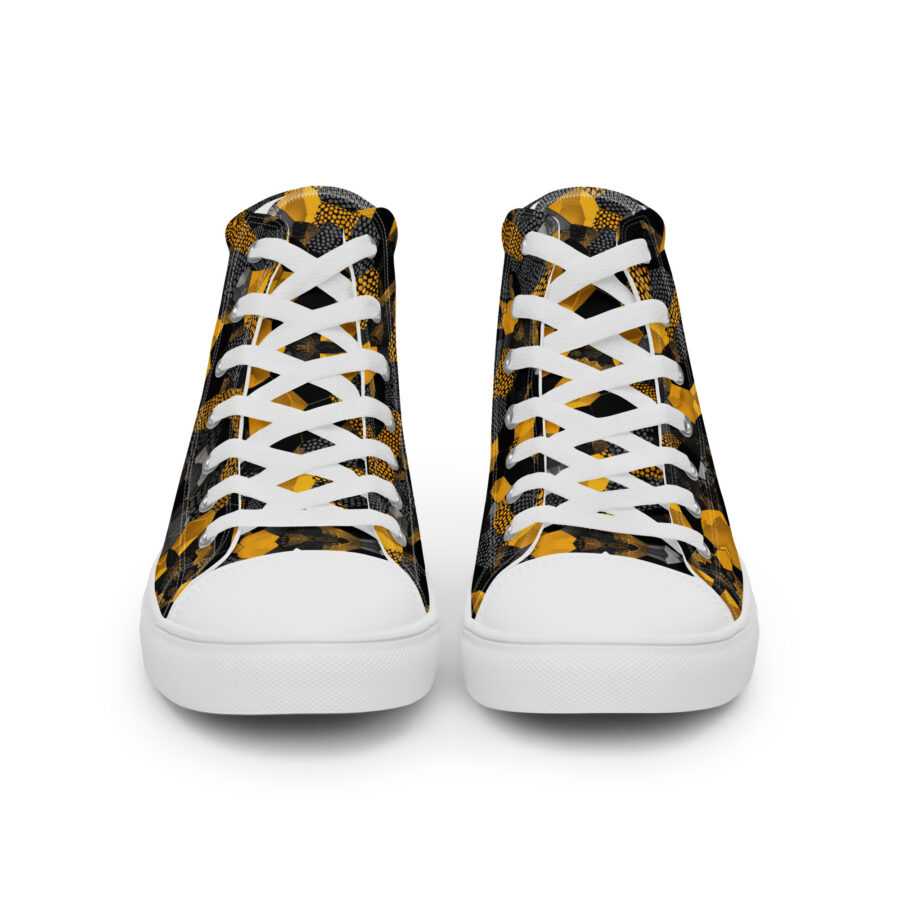 Bumblebee Highs - white sole, front view