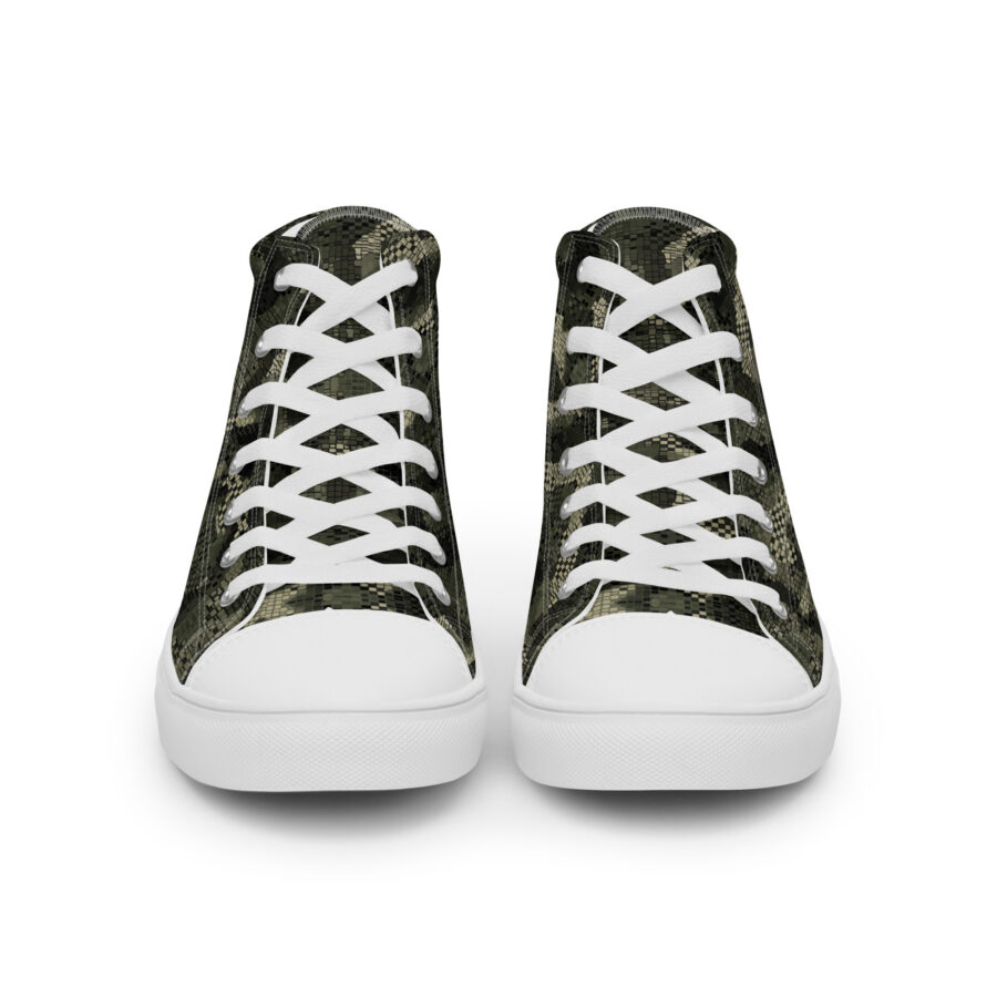 Digital Snake Highs - white sole, front view