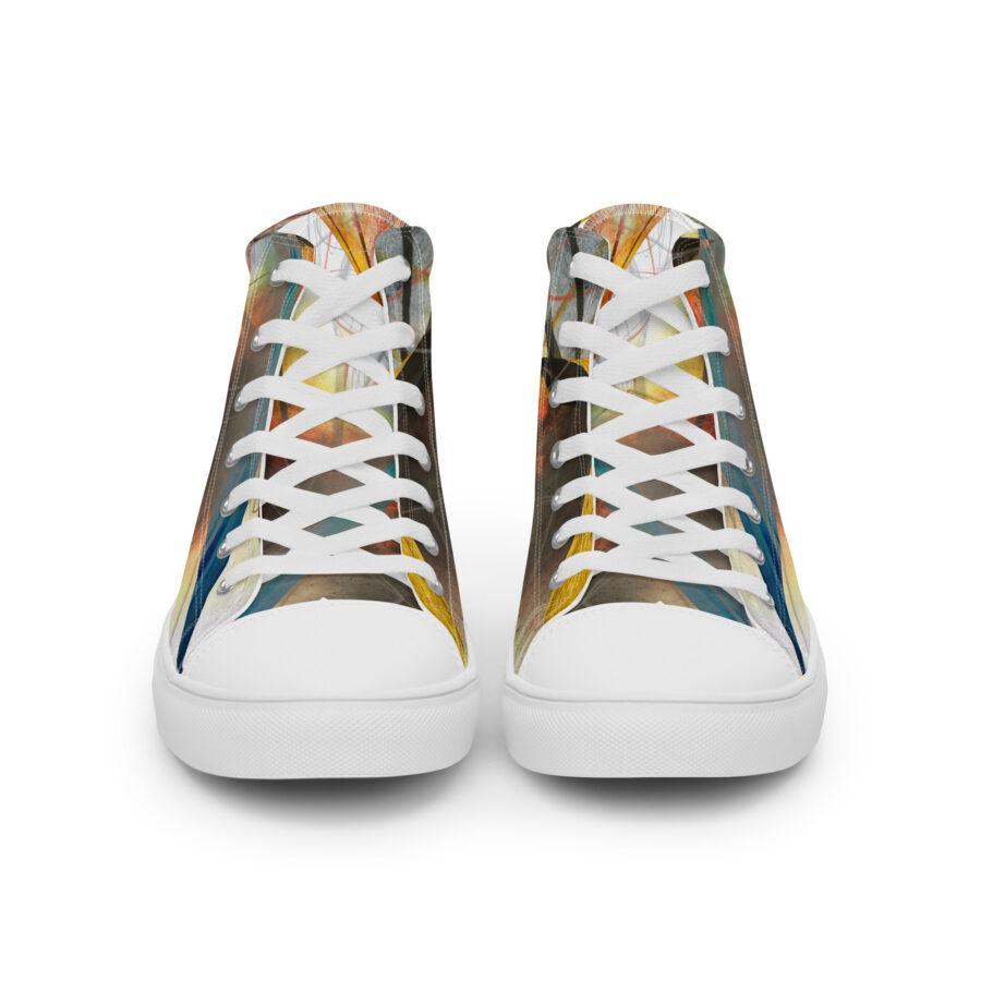 Golden Hour Highs - white sole, front view