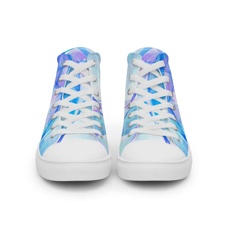 Revival Highs - white sole, front view