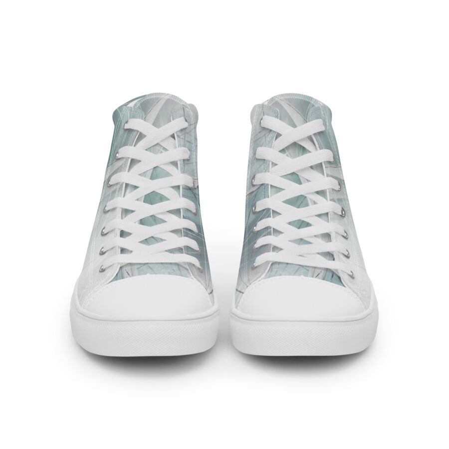Phoenix Highs - white sole, front view