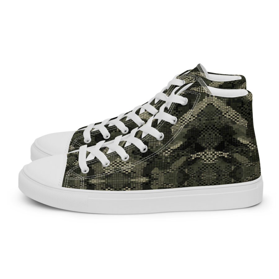 Digital Snake Highs - white sole, left view