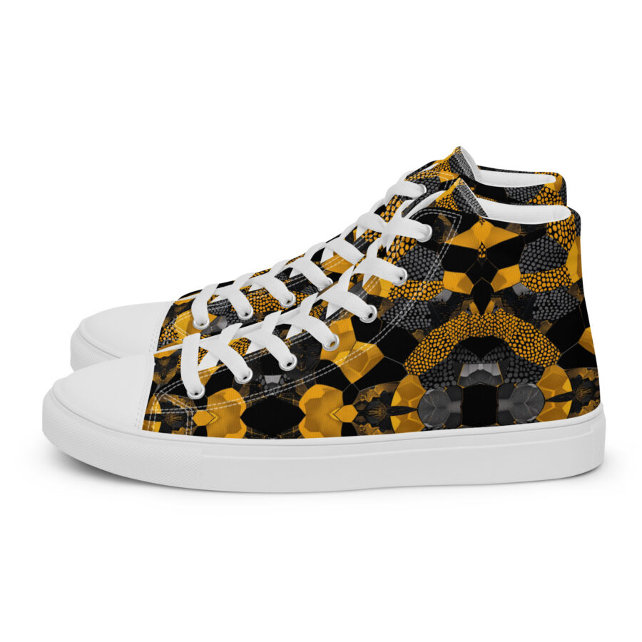 Bumblebee Highs - white sole, left view