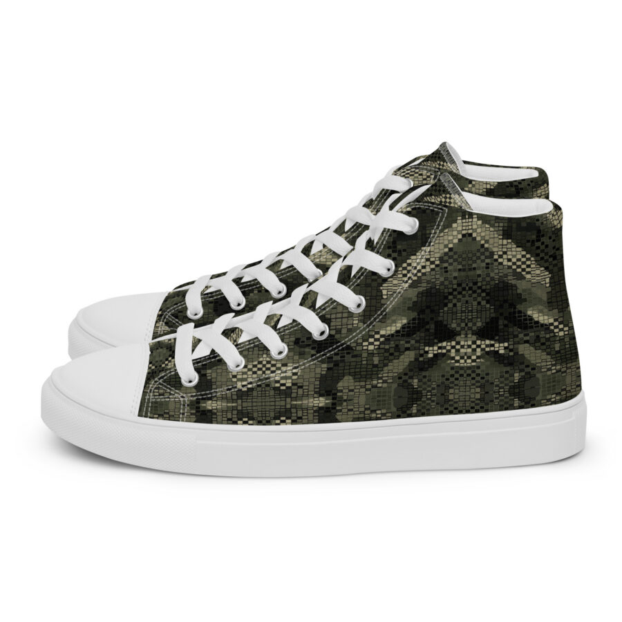 Digital Snake Highs - white sole, left view