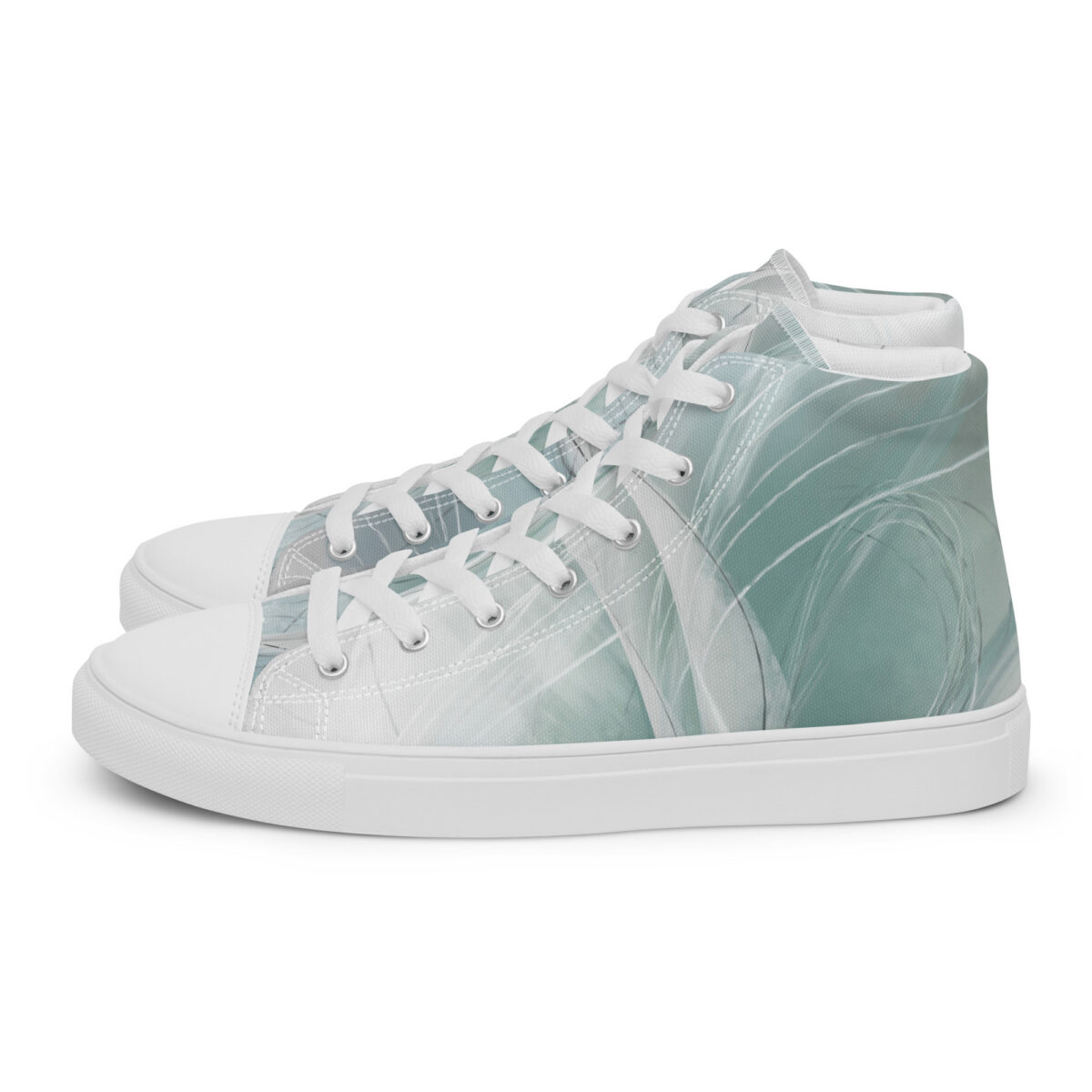 Phoenix Highs - white sole, left view