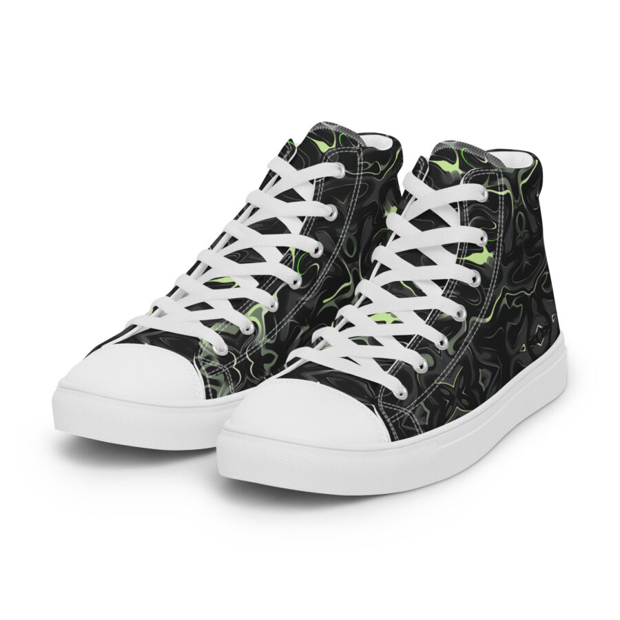 Radioactive Highs - white sole, left front view