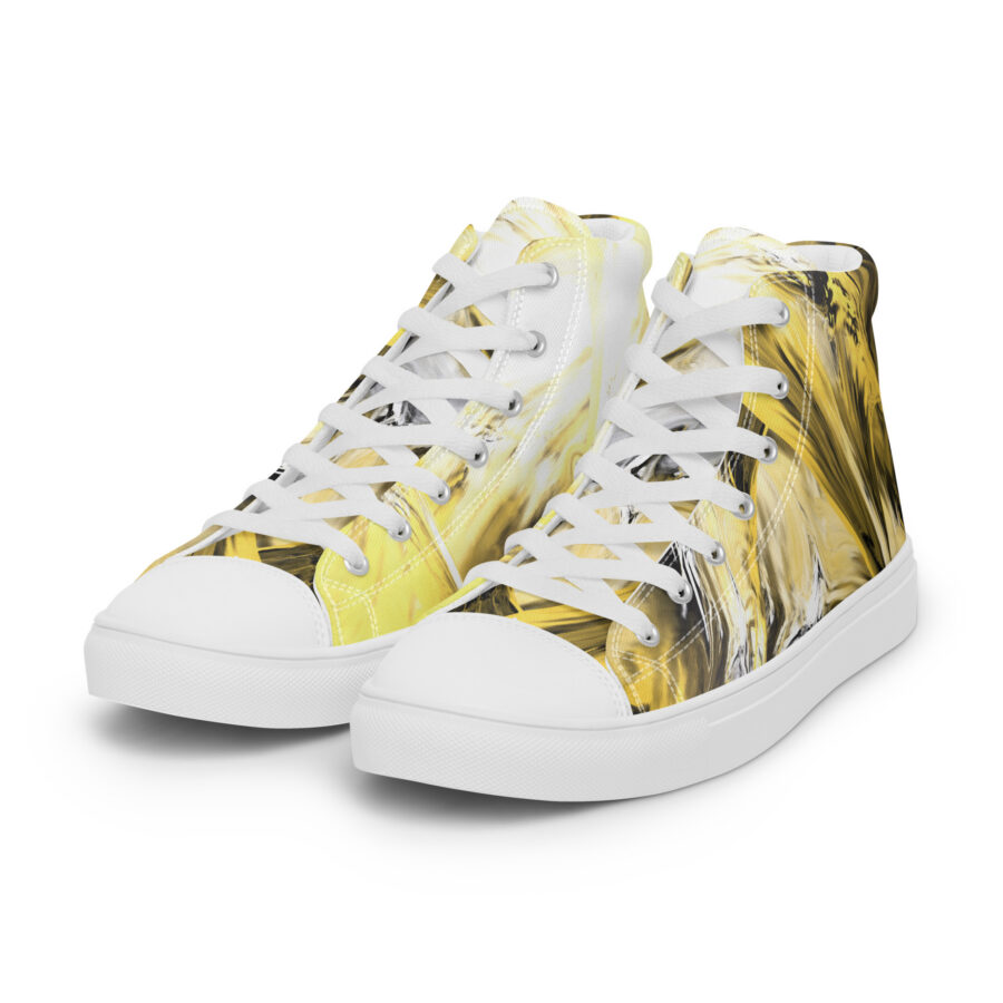 Dandelion Art Soles - white sole, left front view