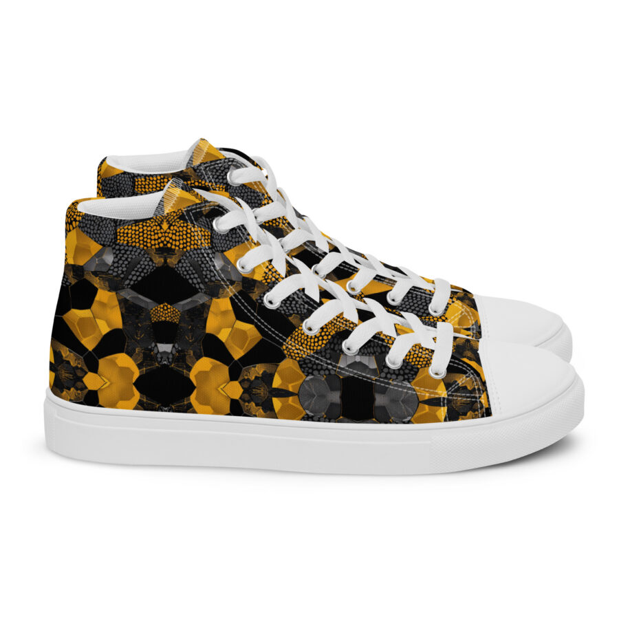 Bumblebee Highs - white sole, right view
