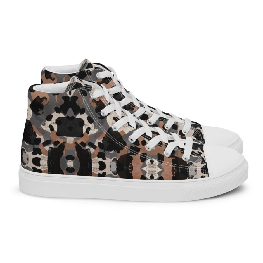 Cheeta' Highs - white sole, right view