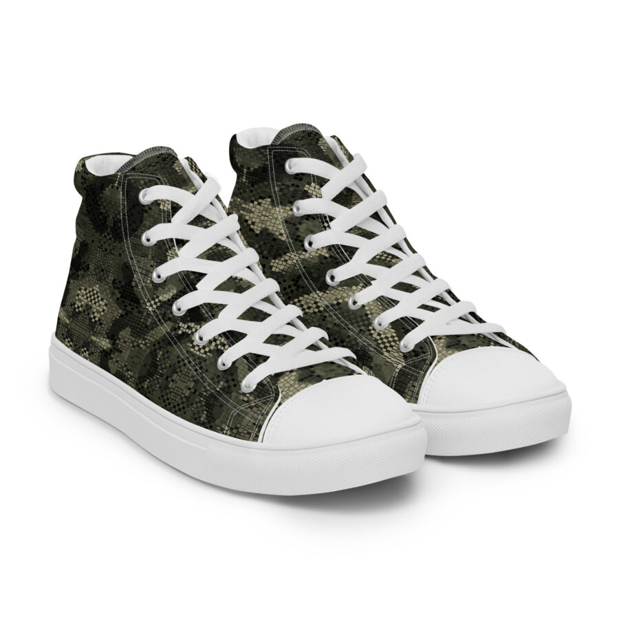 Digital Snake Highs - white sole, right front view
