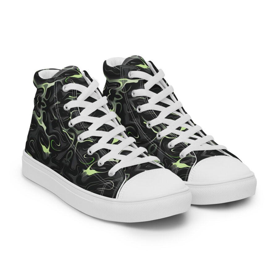 Radioactive Highs - white sole, right front view