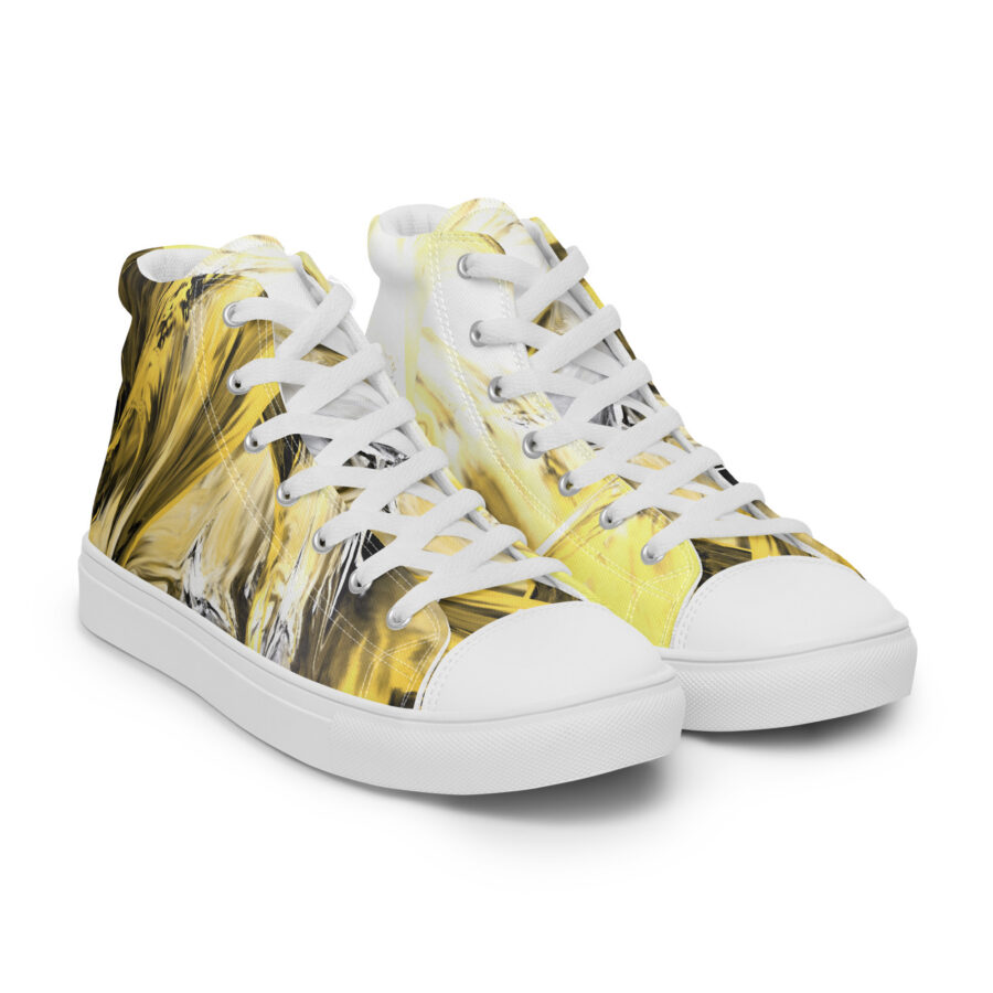 Dandelion Art Soles - white sole, right front view