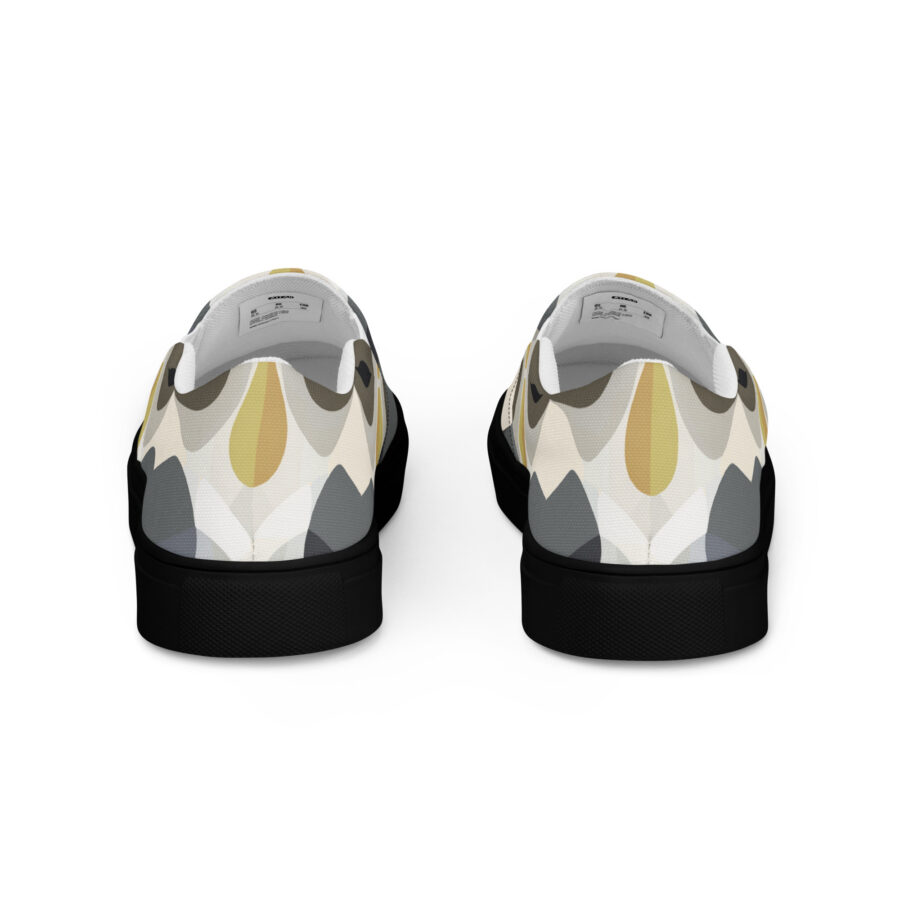Kitty Slips - black sole, back view