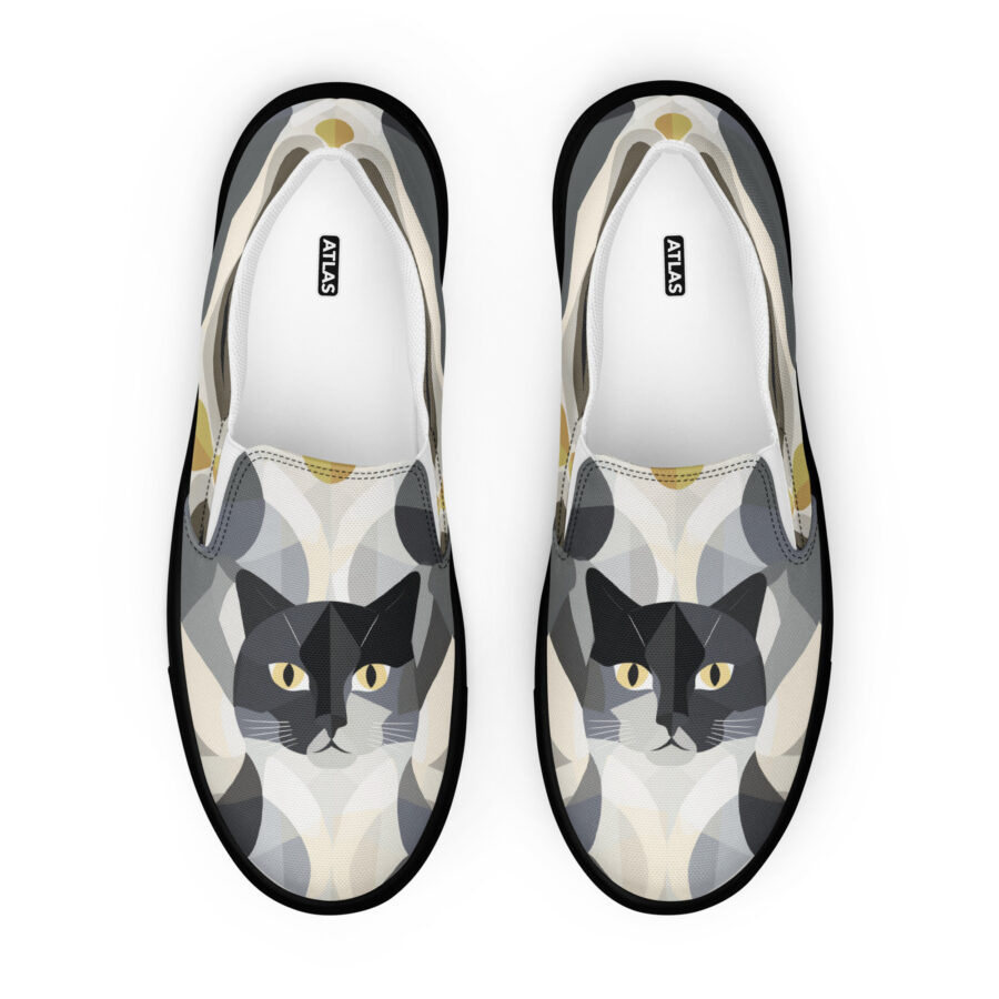 Kitty Slips - black sole, front view