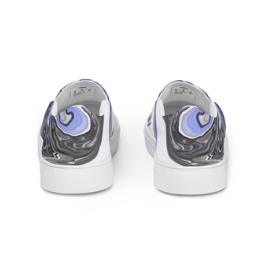 Art Slips Art Soles - white sole, back view