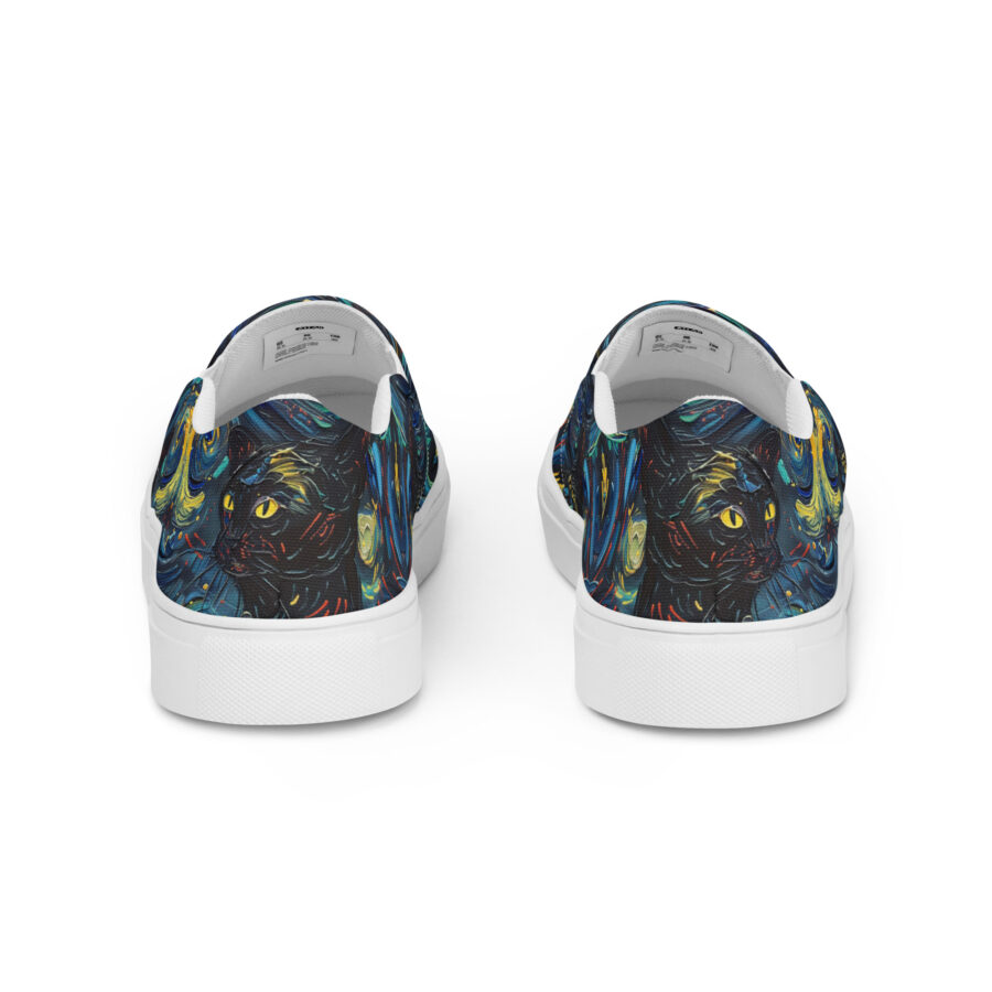 Pawcasso Slips - white sole, back view